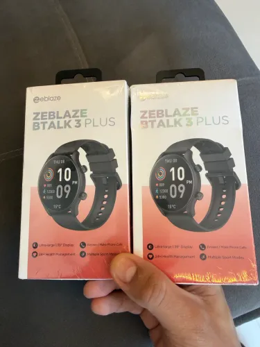 Smartwatch Zeblaze Btalk 3 Plus lacrado preto