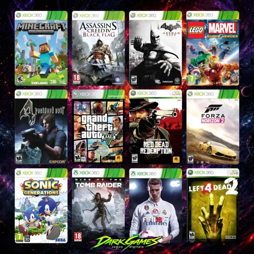 Jogos Originais pra Xbox 360