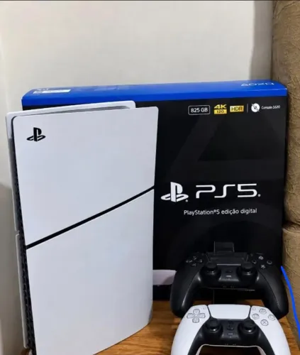 Ps5 slim na garantia de fábrica resta 10 meses