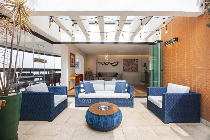 Cobertura duplex no Panamby com vista definitiva e ambientes integrados