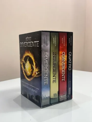 Box saga Divergente 4 livros