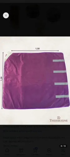 Manta térmica corporal 