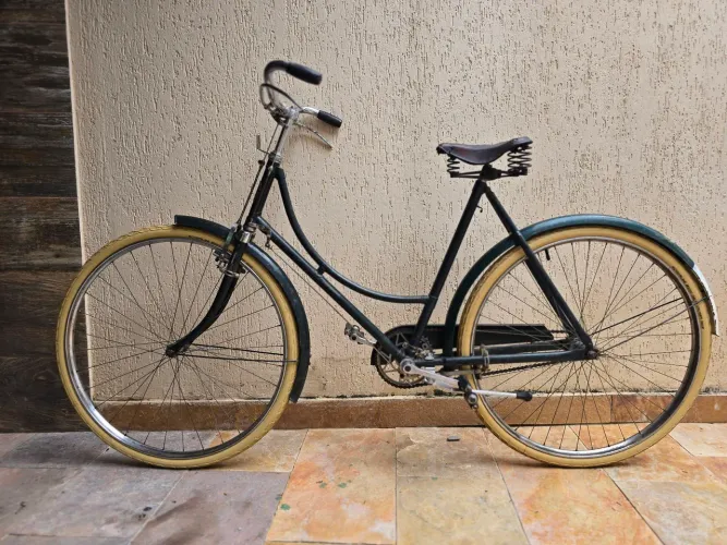 Bicicleta Antiga Phillips Feminina aro 28 Original