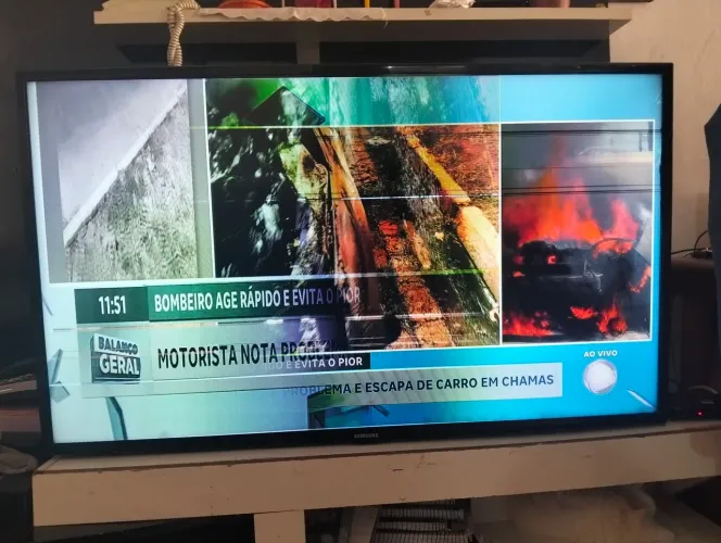 TV Samsung 46 Leia o anúncio.