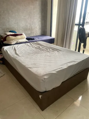 Cama box casal colchão de mola
