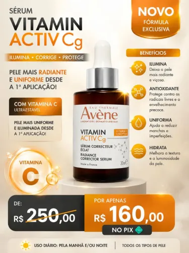 Avène Vitamin Activ Cg - Sérum Iluminador Antioxidante 30 ml