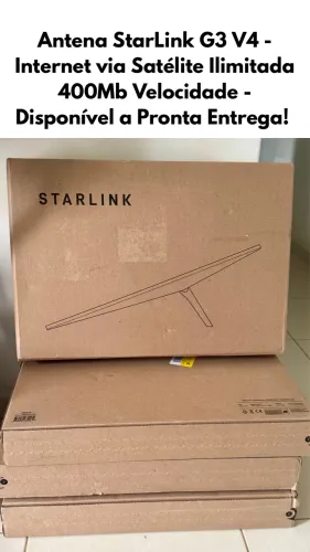 Antena Starlink V4 Standard Nova Lacrado