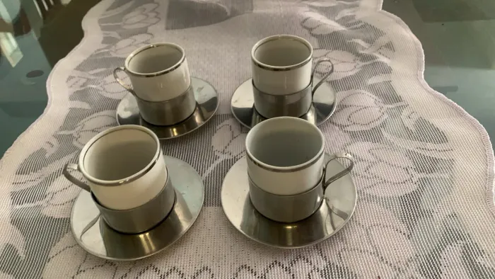 Conjunto de xícaras para café 
