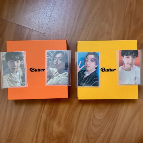 COMBO Album BTS Butter Cream + Peach + 2 photocards random oficial