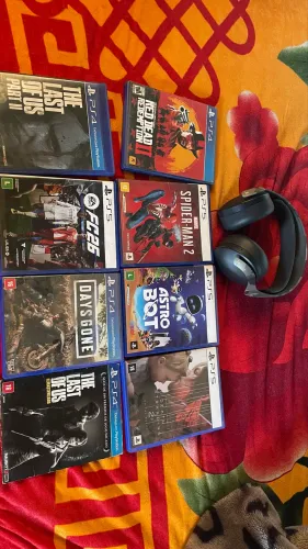 Jogos e Headset pulse 3D