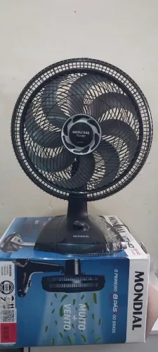 Ventilador mondial 40cm 8 pás todo bom leia o anúncio