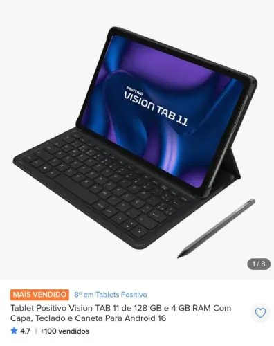 Tablet positivo vision Tab11