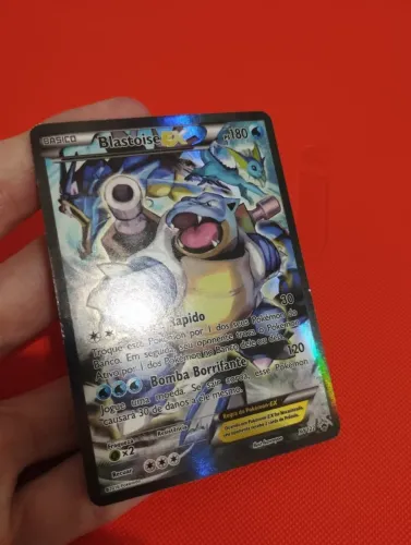 BLASTOISE EX 122/183 - FULL ART HOLO