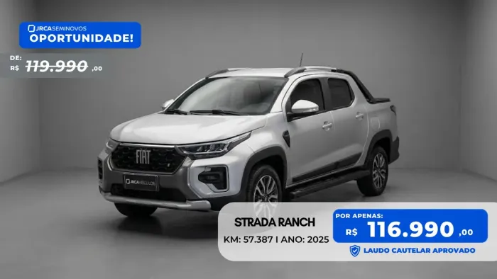 Fiat Strada Ranch 1.0 Flex Turbo CD Aut. 2025