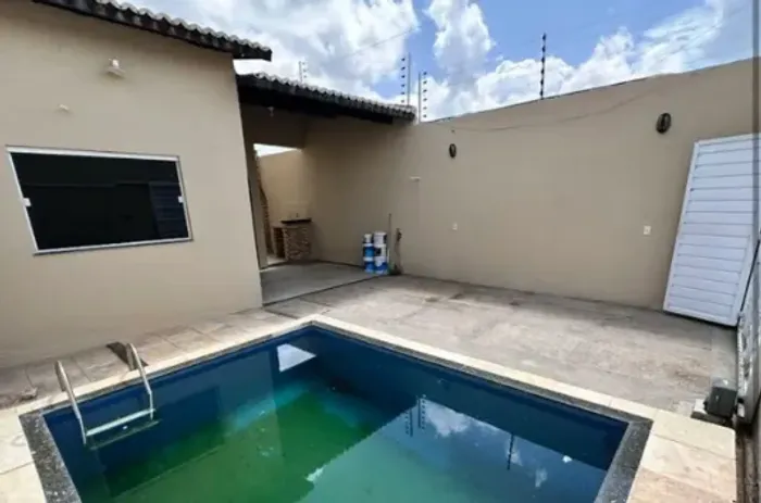 casa a venda em satélite 3 quartos e piscina