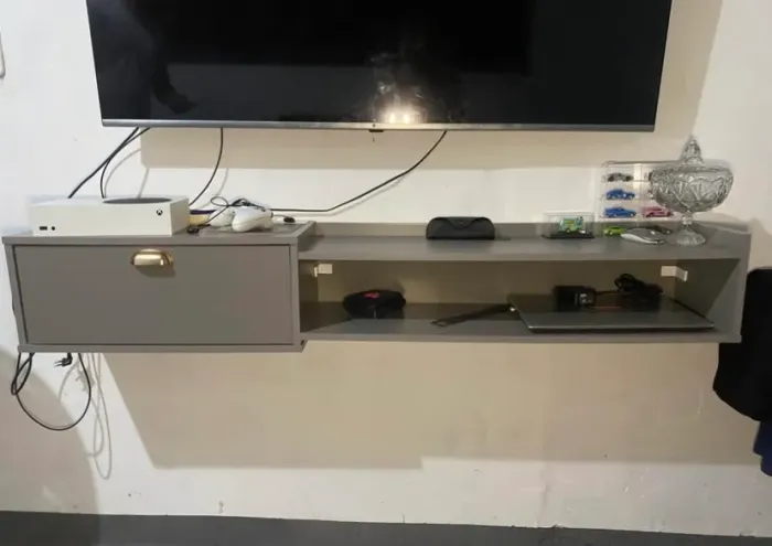 Rack Bancada Parede Home Supremo TV 55 Polegadas