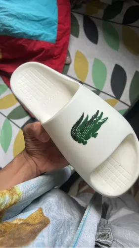 Chinelo slide Lacoste 43/44