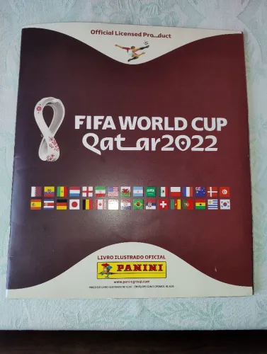 Álbun de Figurinhas Completo FIFA 2022.