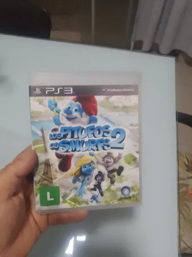 Jogo Smurfs 2 de Playstation 3 com caixa