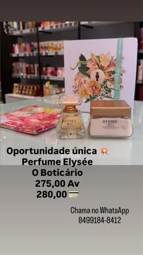 Kit Elysée O Boticário lacrado