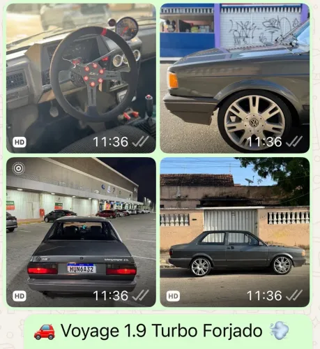 Volkswagen Voyage C/cl/fox 1.6 (álcool) 1994