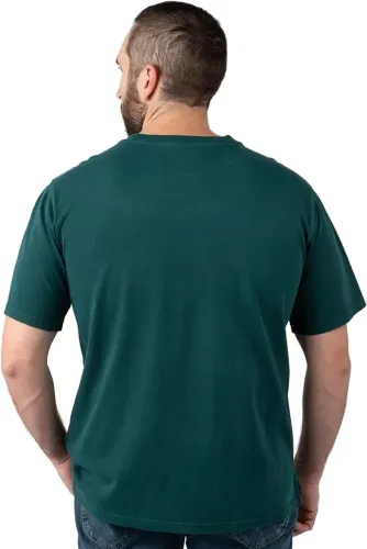 Camiseta Field & Stream com bolso frontal 100% algodão