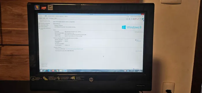 COMPUTADOR ALL IN ONE HP TELA 20" TOUCH