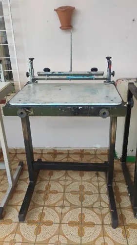 mesa plana manual de impressão serigráfica ( silkscreen) / mesa de serigrafia