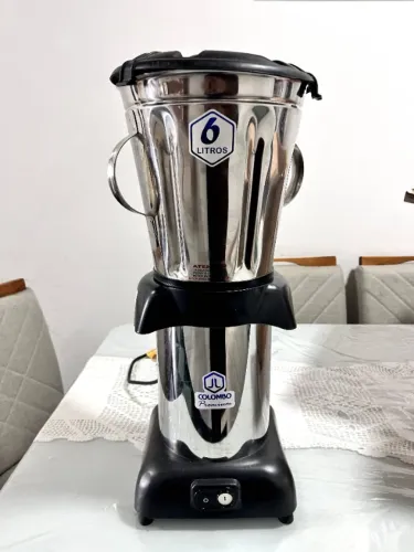Liquidificador Industrial Jl Colombo Br 6 L Aco Inoxidavel