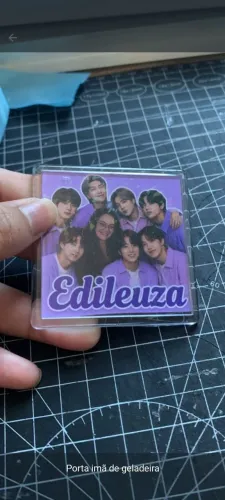 Ima de geladeira personalizados. Criamos na hora a arte do seu jeito.