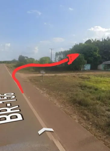 Terreno as margens da BR 156 km 98