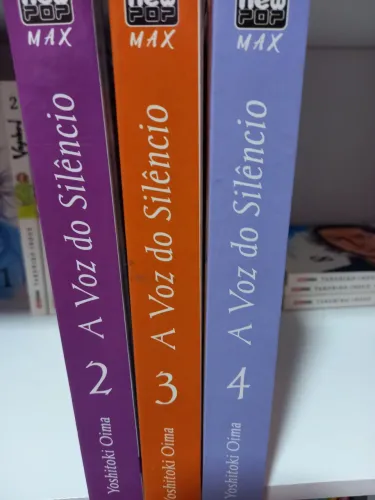 Mangas koe no katachi ( a voz do silêncio ) 2,3 e 4