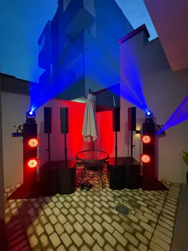 Locação de som e iluminação