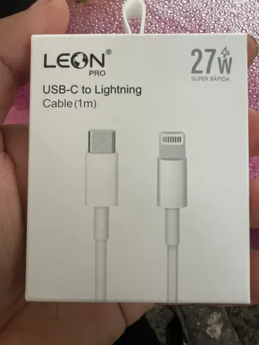 Cabo carregador iPhone USB-C para LIGHTNING