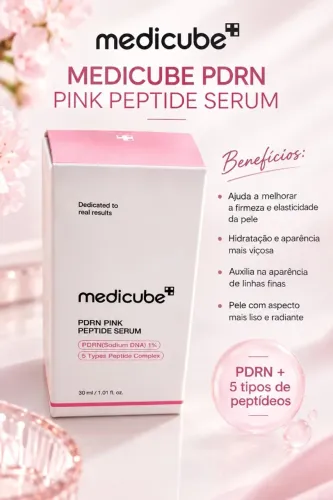 Mediacube PDRN Pink Peptide Serum