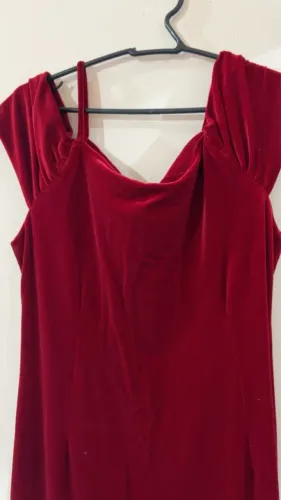 Vestido de veludo