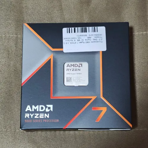 Processador AMD Ryzen 7 9700X Versão box Só 3 meses de uso +nota fiscal +garantia