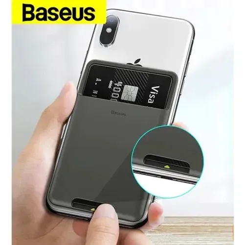 Baseus silicone case de cartão de telefone celular