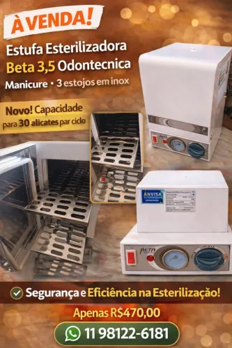 Estufa Esterilizadora Beta 
