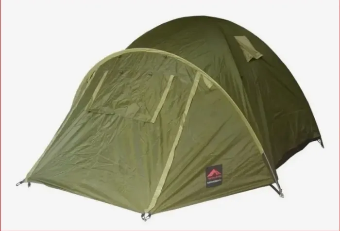Barraca de Camping da marca Trilhas e Rumos - Verde - em Excelente estado de conservação