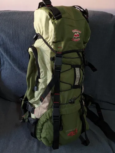 Mochila trilhas e rumos 48L trekking montanha viagem acampamento