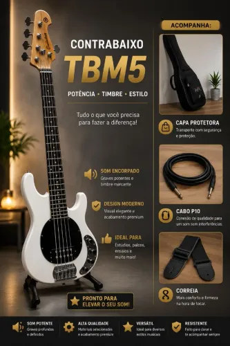CONTRABAIXO TBM5 - PRÉ DELTA TB TECH