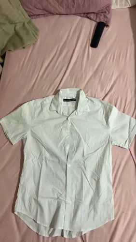 Camisa Social de Botão Branca