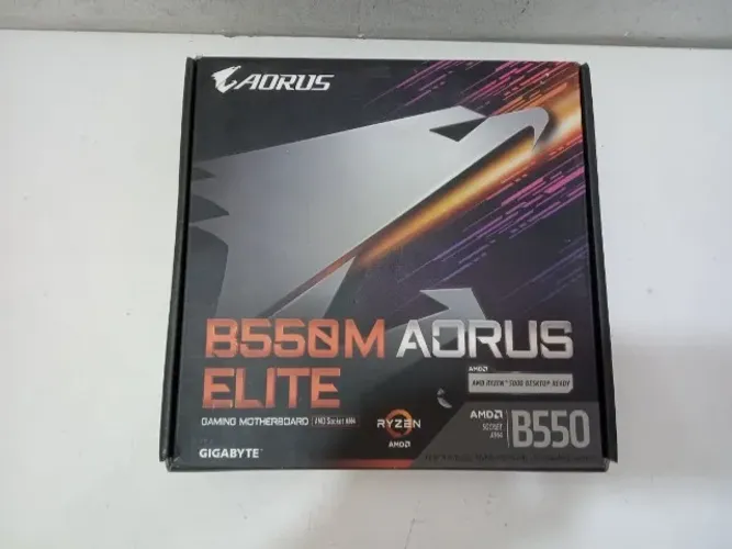Placa Mãe Gamer Gigabyte B550m Aorus Elite