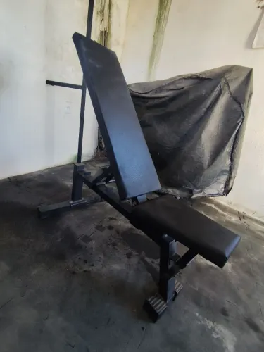 Banco reclinável + rack fixo