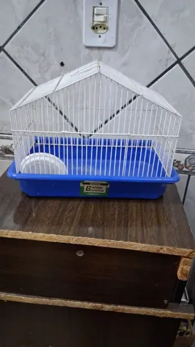 Gaiola de hamster pequena