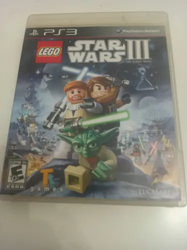 Jogo PS3 - Lego Star Wars III The Clone Wars