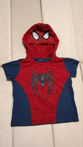 Camisetas/fantasia homem aranha