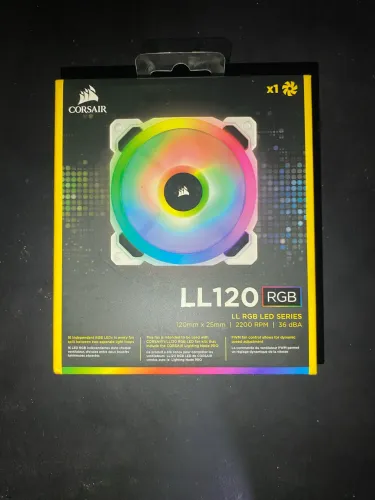 Fan Corsair Gaming Branco Rgb 120mm