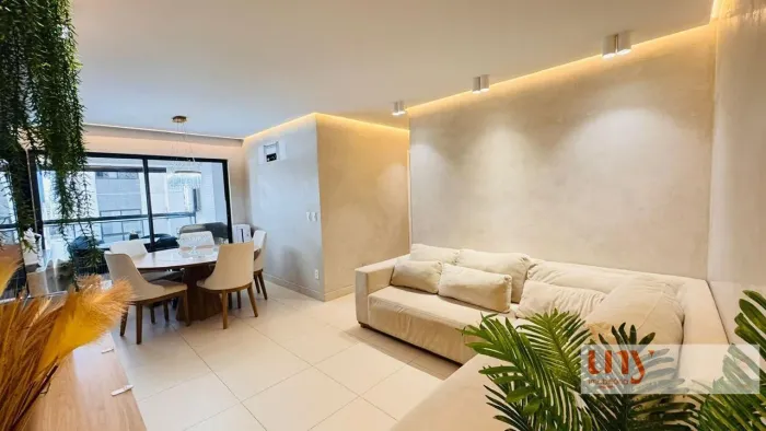 Apartamento com 90 m² e 3 quartos a poucos metros da praia no Jardim Oceania